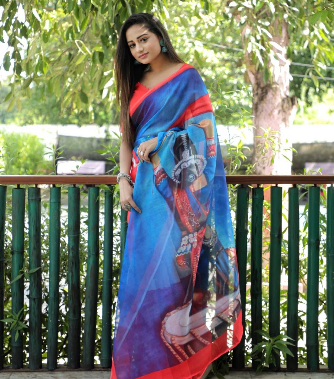 Kathak Art Saree