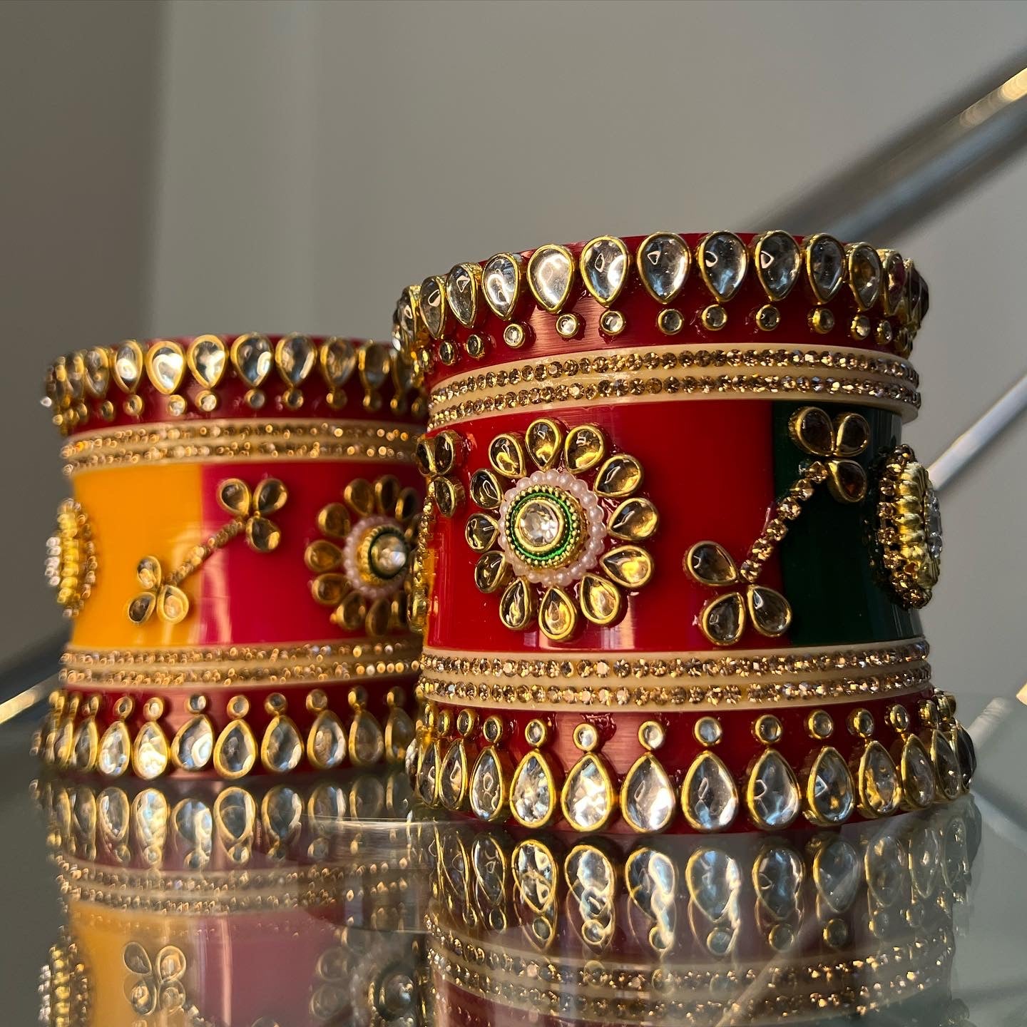 Kundan Multicolour Choora - 2.8