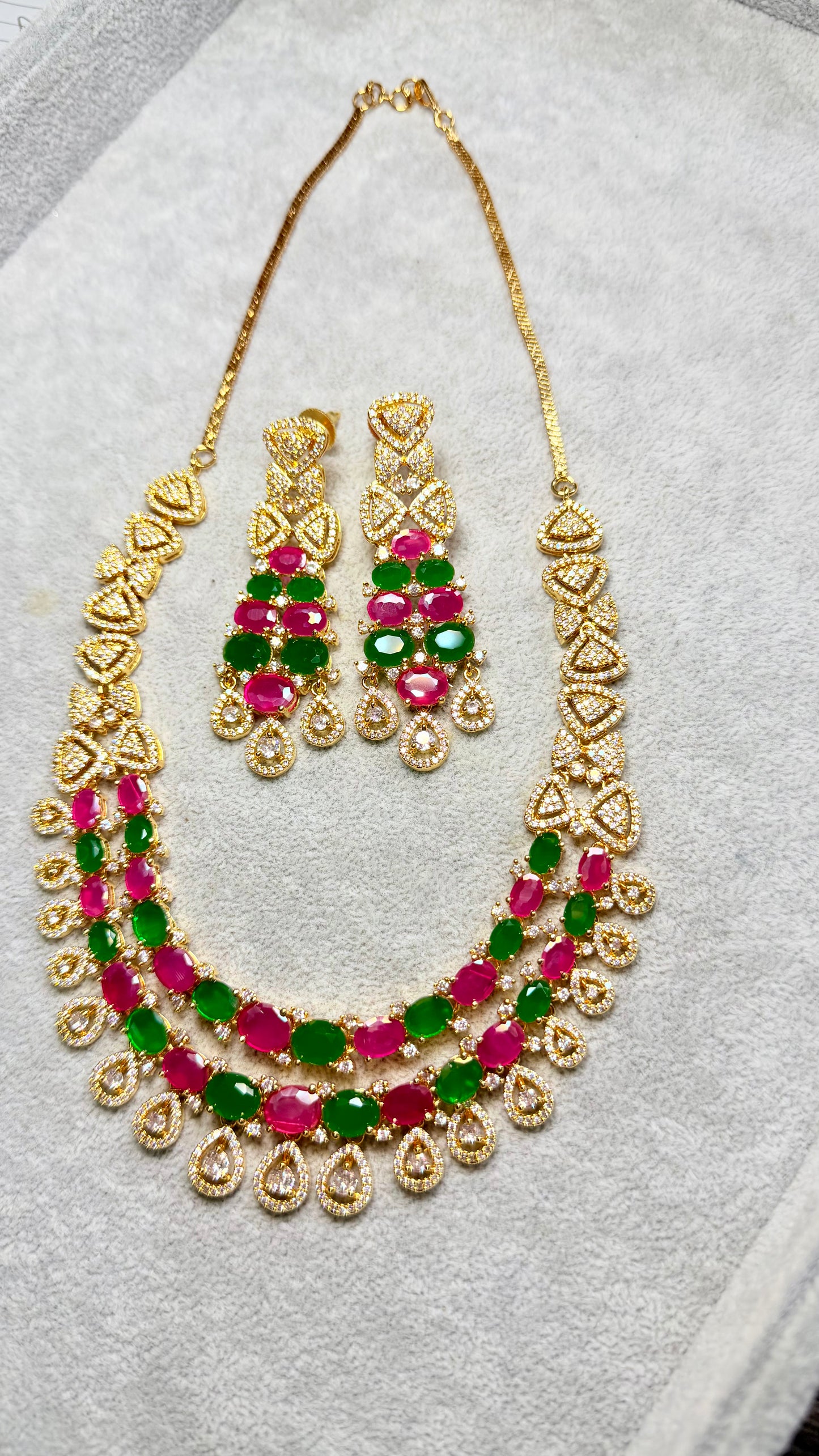 Gemstone Diamanté Set