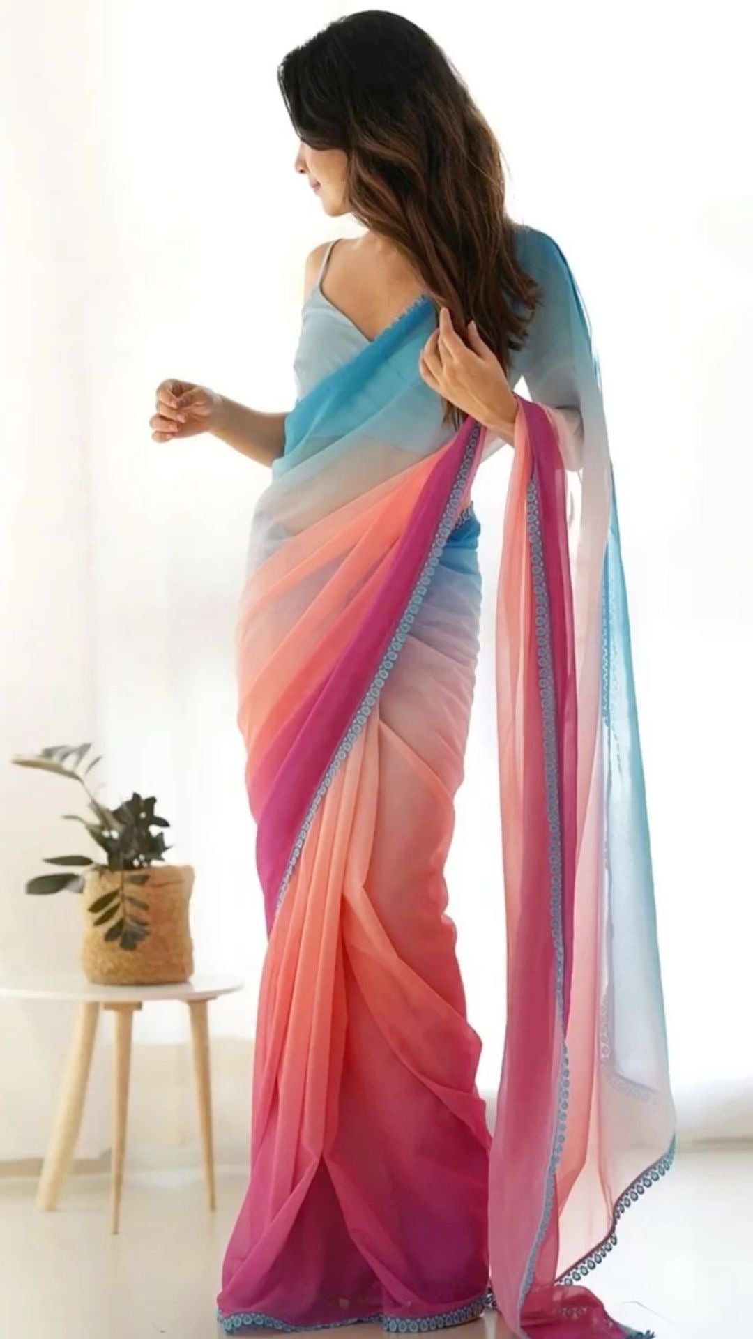 Sorbet Ombre Saree