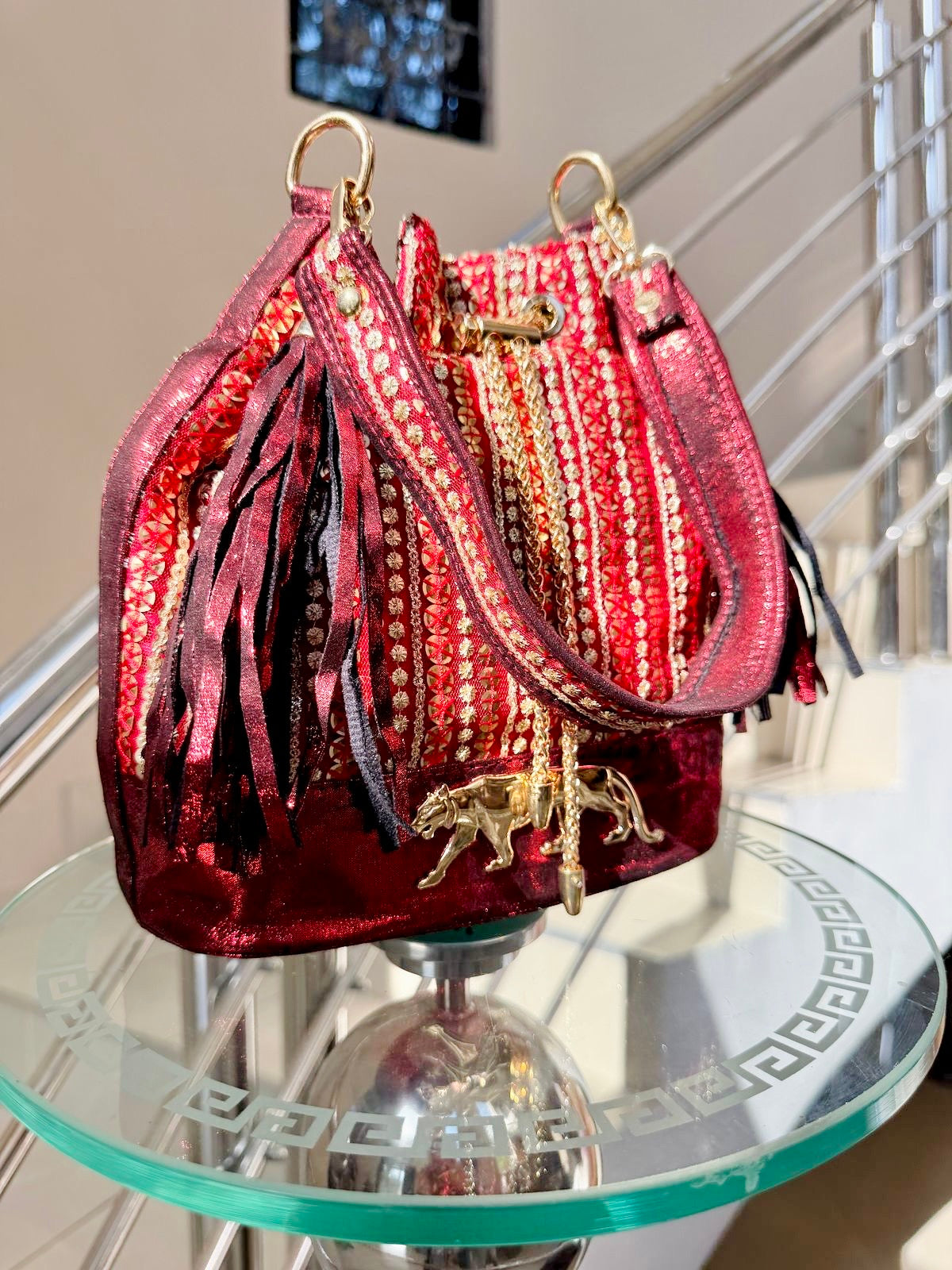 Sabyasachi Inspired Potli Bag & Belt COMBO