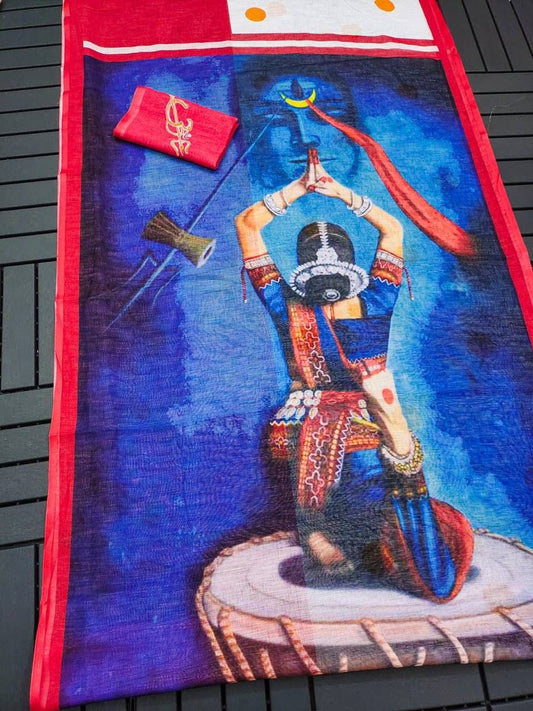 Kathak Art Saree