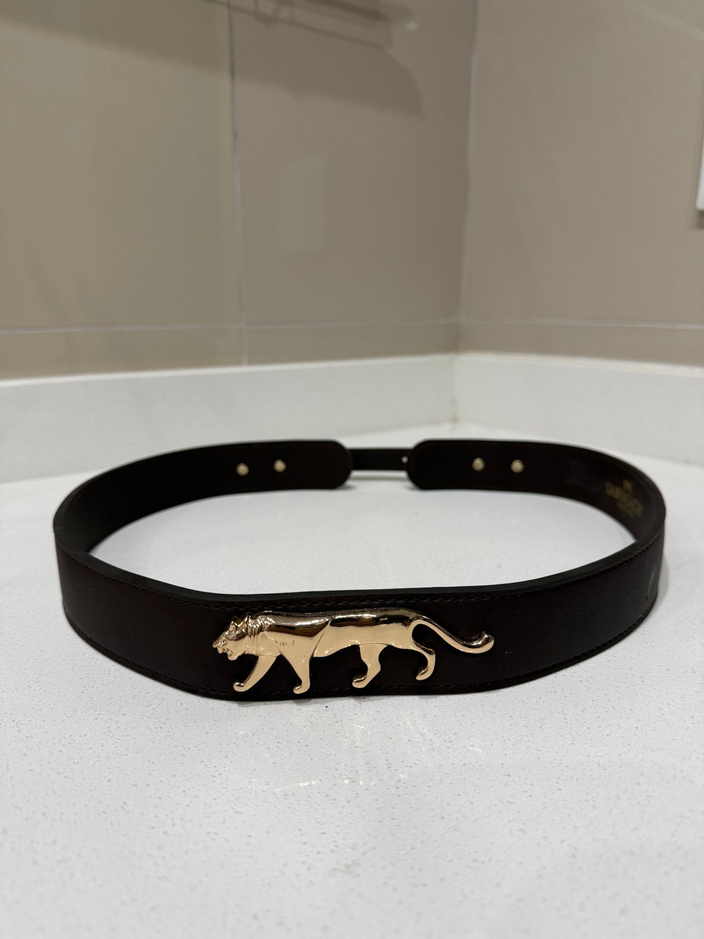 Sabyasachi inspired belt - Chocolate brown