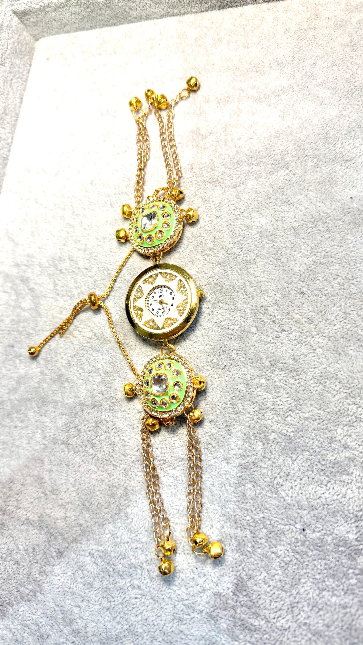 Mint Crystal Desi Watch