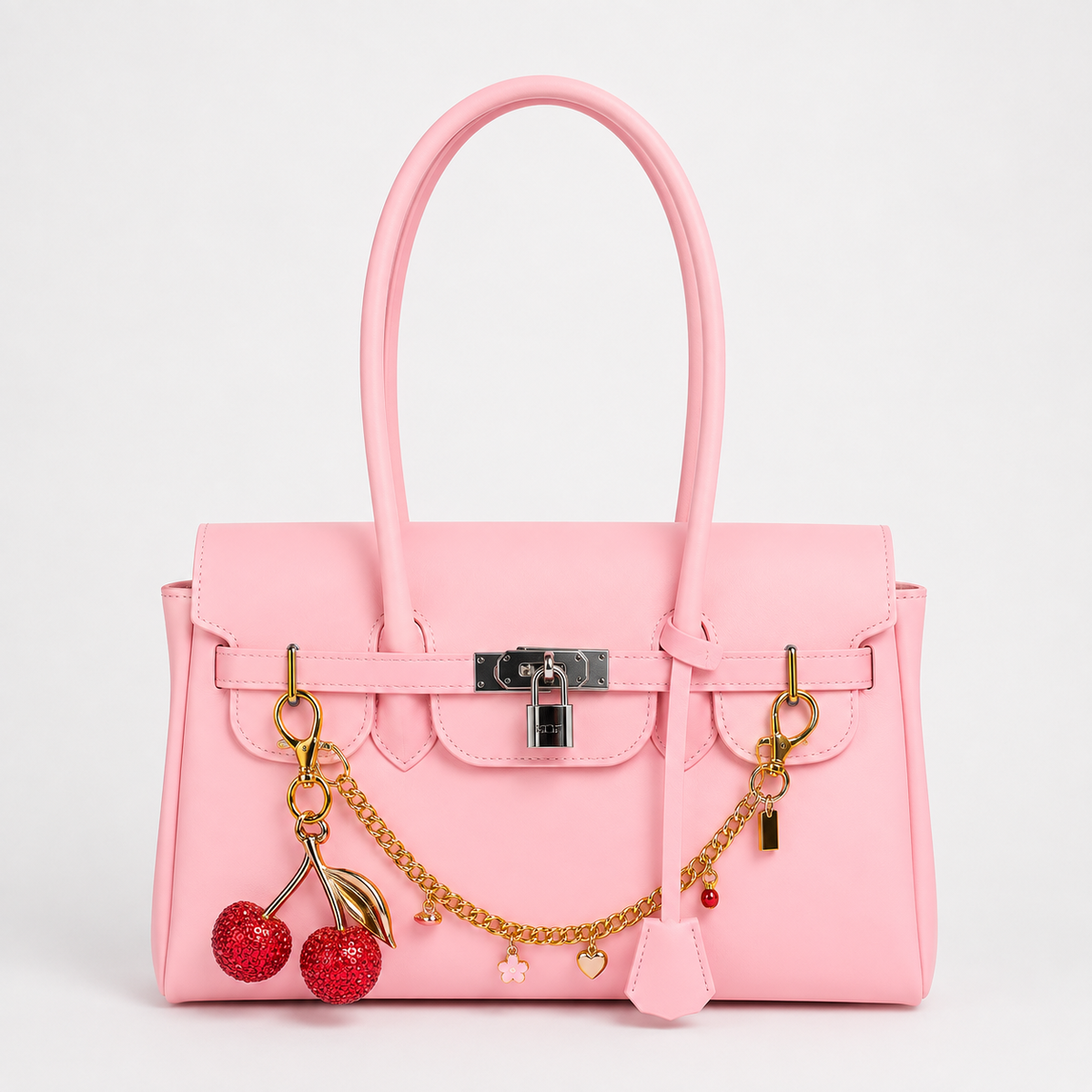 Bedazzled Cherry Charm
