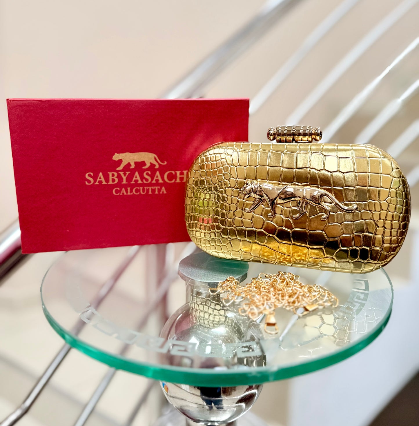 Sabyasachi Clutch & Belt COMBO