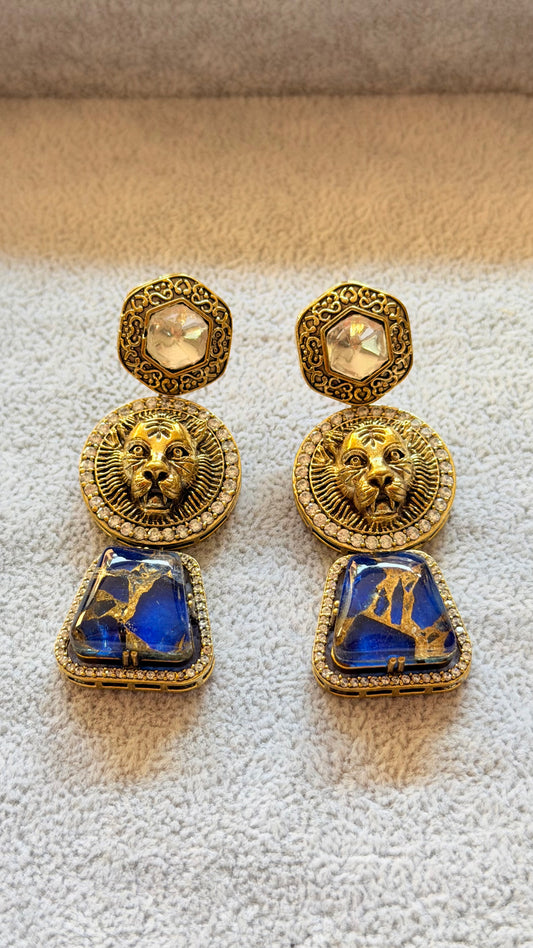 Azure Quartz Earrings