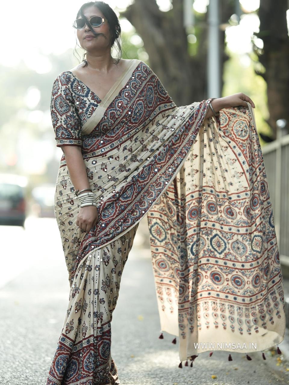 Jaipur Mirror Saree