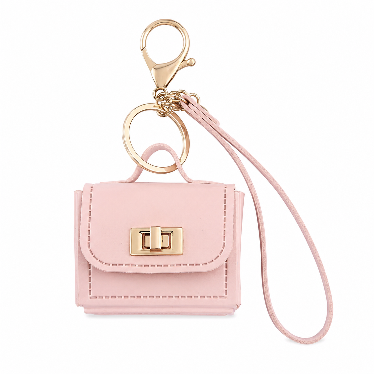 Pink Coin Purse Charm