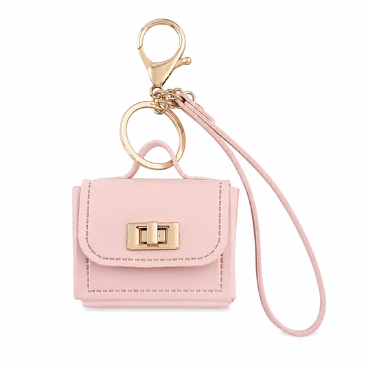 Pink Coin Purse Charm