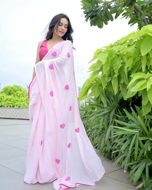 Barbie Heart Saree