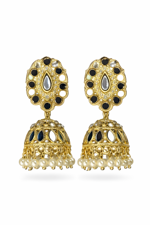 Mirror Jhumkas