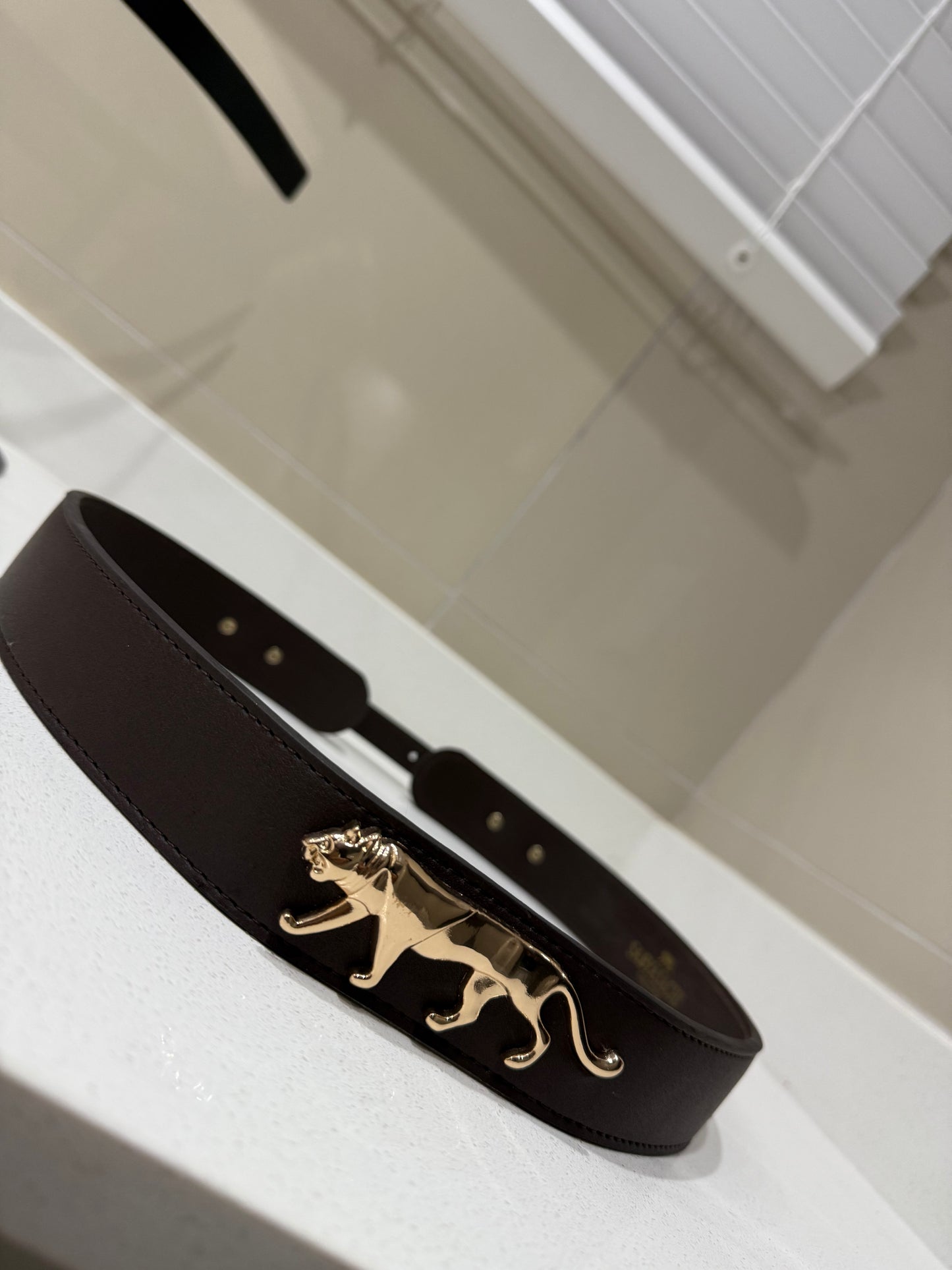 Sabyasachi inspired belt - Chocolate brown