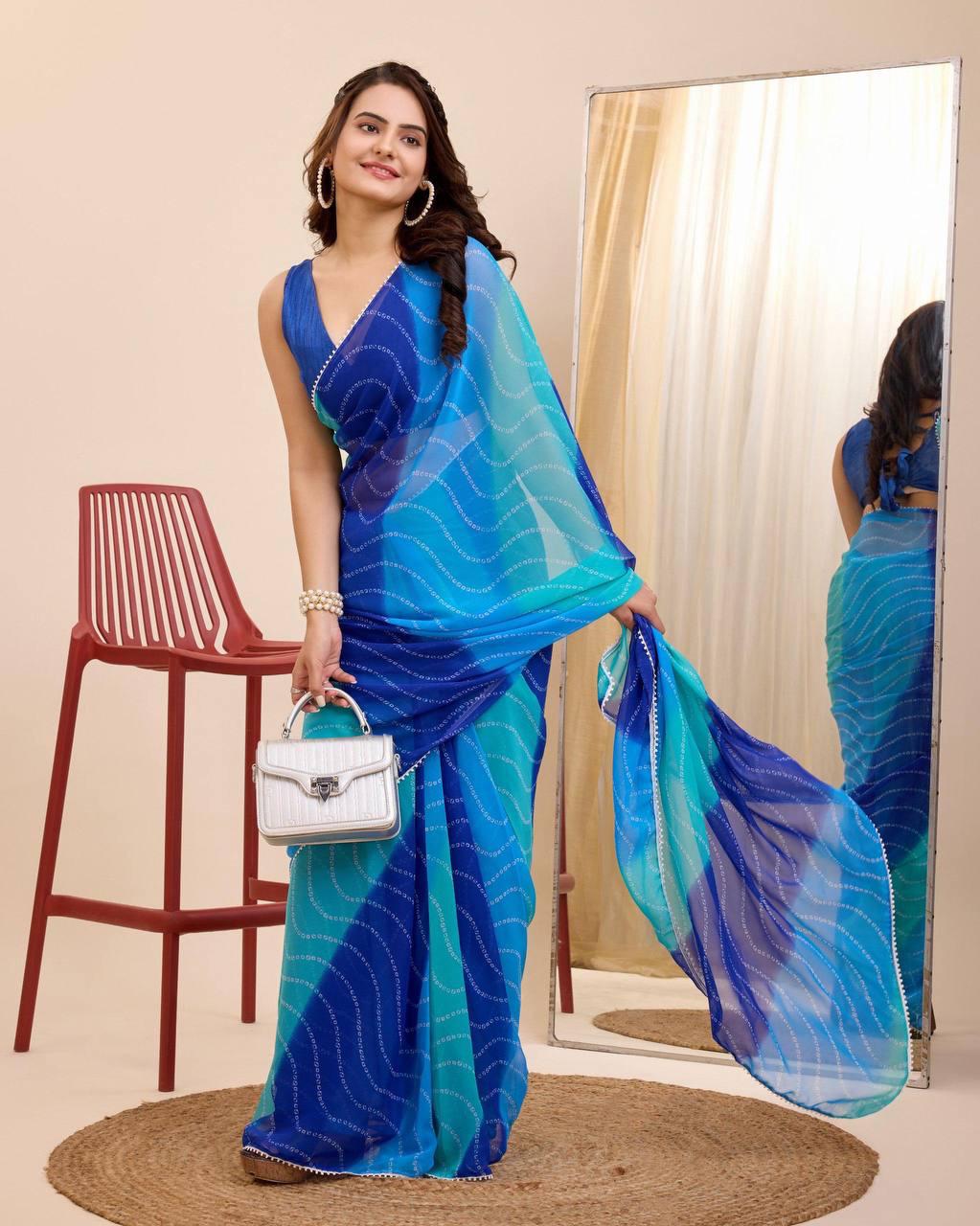 Oceans Ready Made Saree