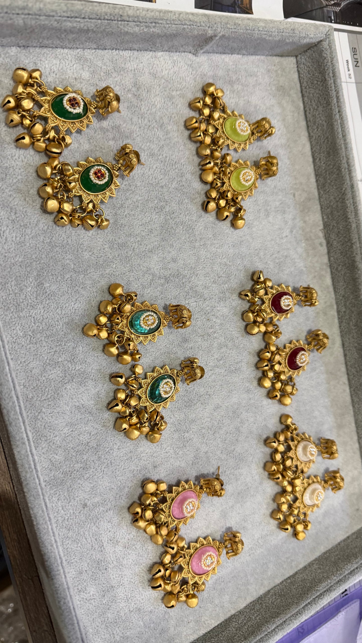 Elephant Bell Earrings