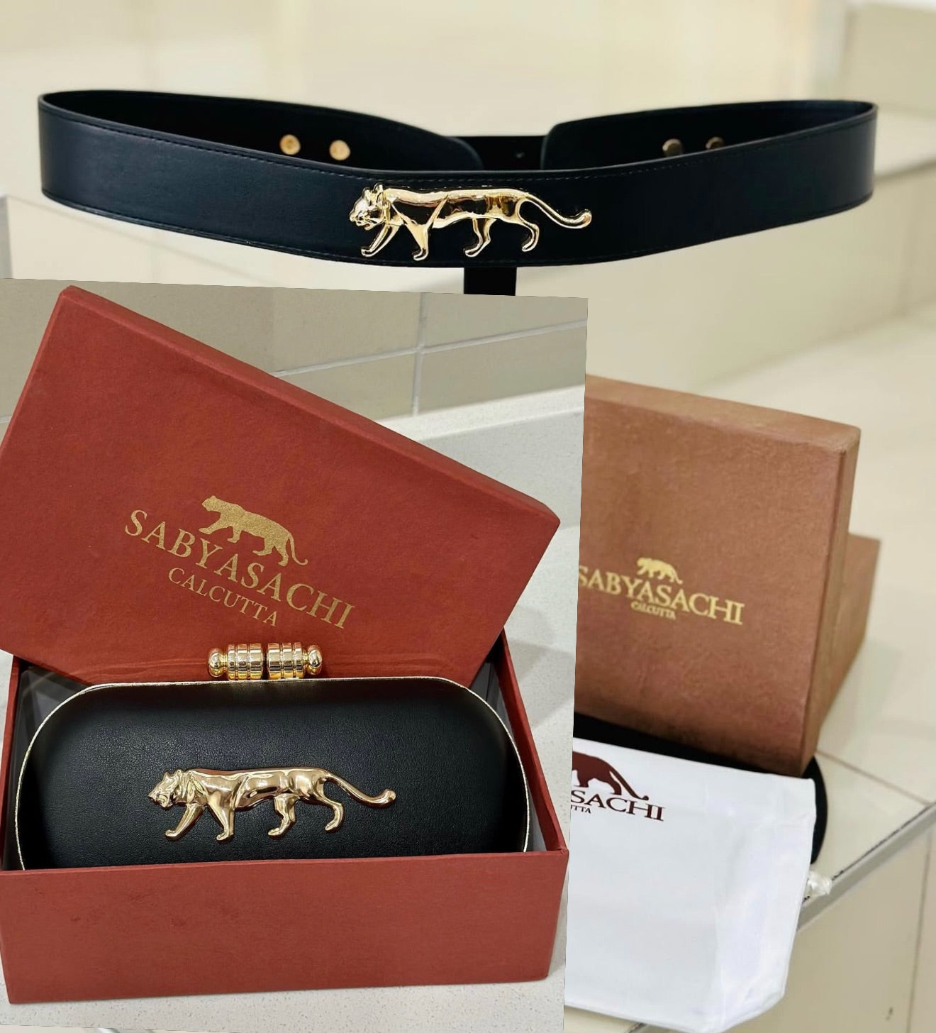 Sabyasachi Clutch & Belt COMBO