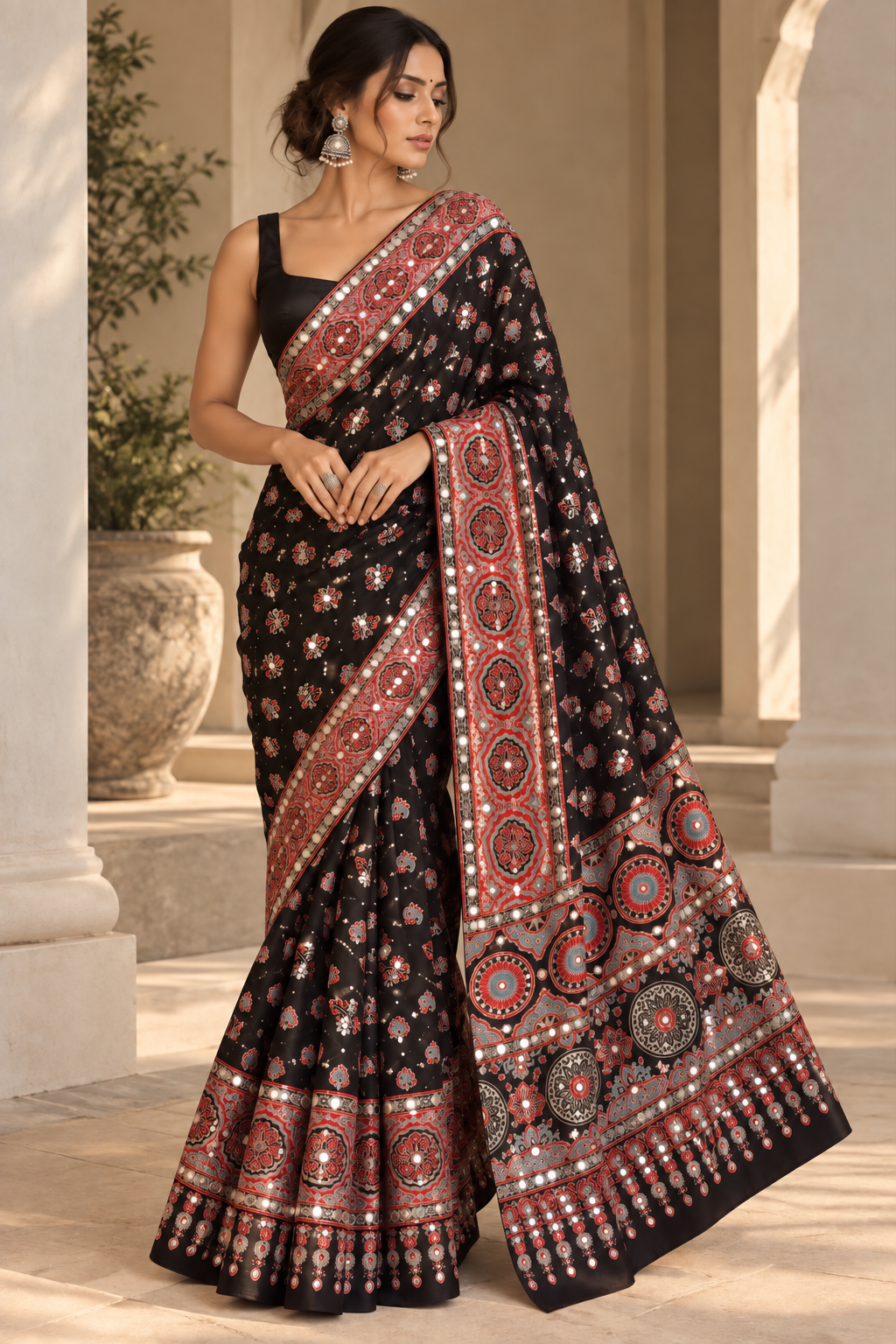 Jaipur Mirror Saree